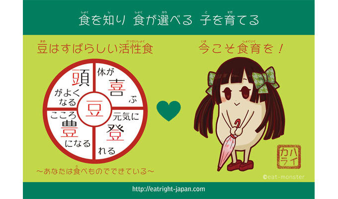 良食に最適な「豆」　　安武郁子 食育実践ジャーナリスト　　連載「口福の源」の写真