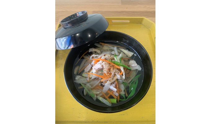 春野菜たっぷり「沢煮椀」　　藤野嘉子 料理研究家　　連載「口福の源」の写真