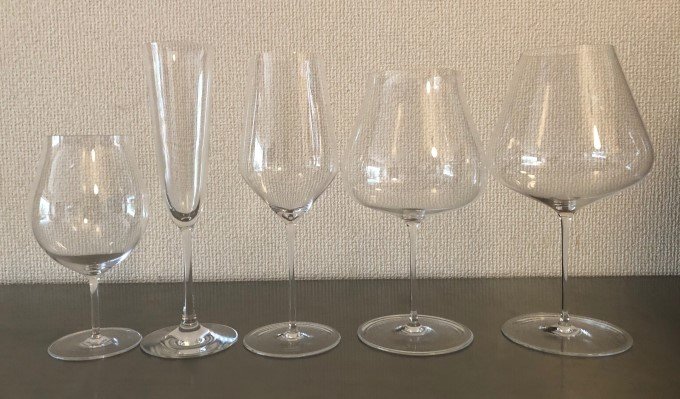 安価なワインも良いグラスで　　好きな食器を使う幸せ　　石田敦子 エノテカバイヤーの写真