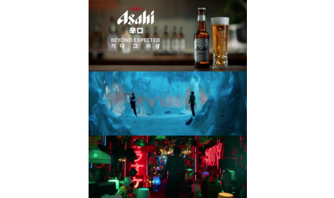 韓国で3年ぶり広告　　ロッテアサヒ酒類　　NNAの写真