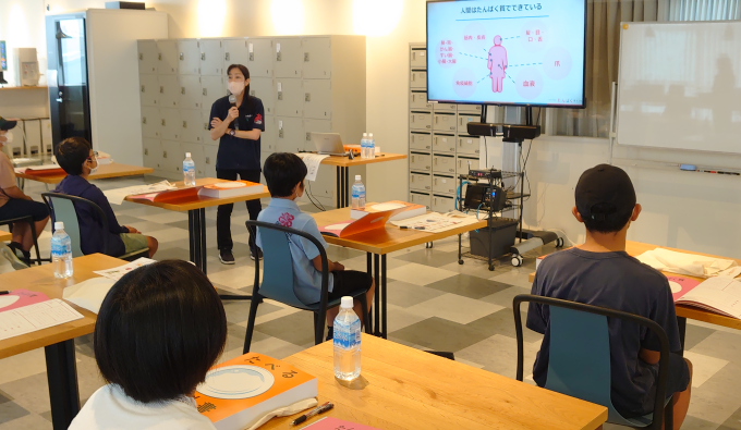 タンパク質は1日80㌘!　　沖縄・豊見城市で学ぶ会の写真