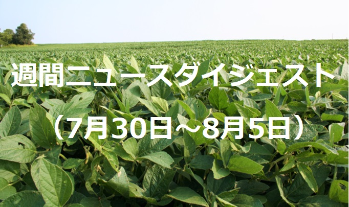 コメ作付け、24府県が減少　農水省調査　　週間ニュースダイジェスト（7月30日～8月5日）の写真